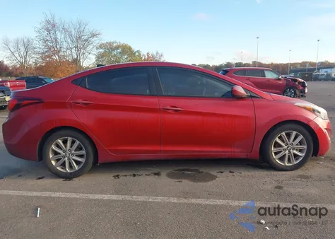 2016 Hyundai Elantra Se z USA, uszkodzony, nr VIN 5NPDH4AE4GH657120